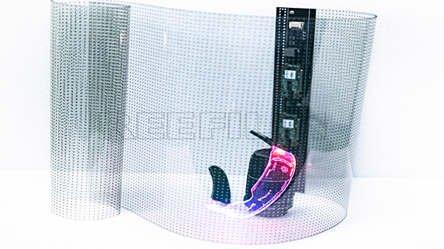 LED柔性透明屏 LED柔性透明屏